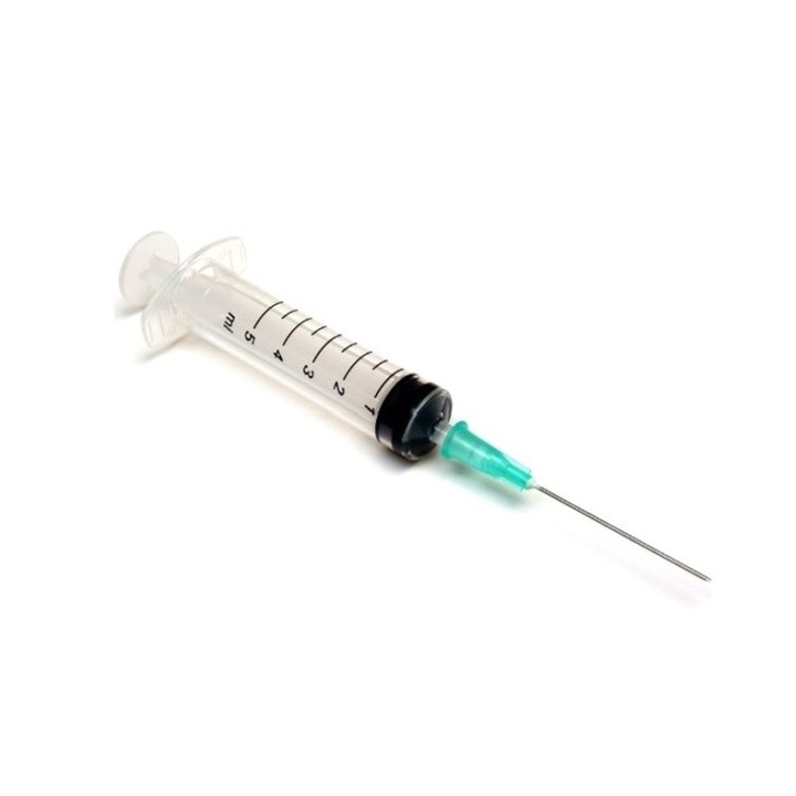 Set 100 bucati, Seringi 5ml, sterile, 2 componente, ac 22G 0.70x40mm, Luer Slip