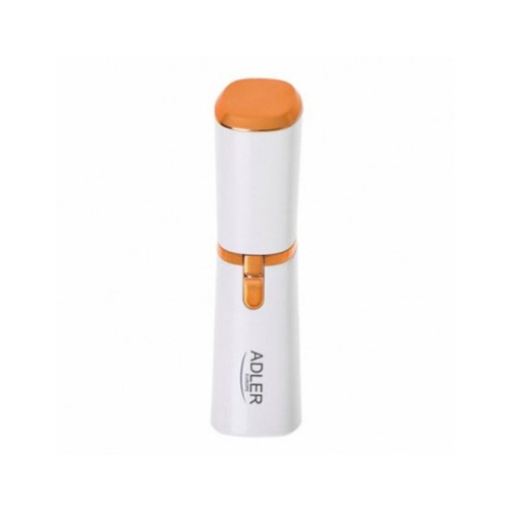 Trimmer nőknek, Adler, LED-del, Műanyag, Fehér, Narancs