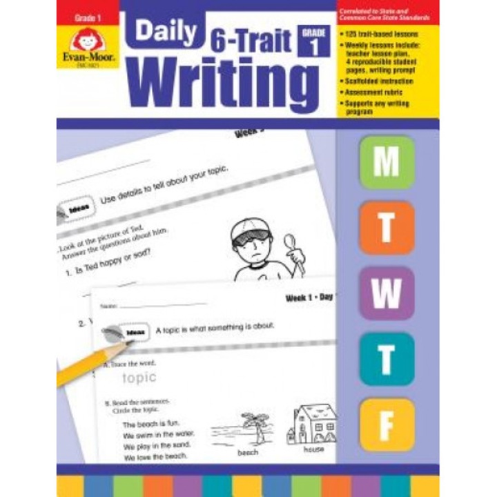 Daily 6-Trait Writing: Grade 1,