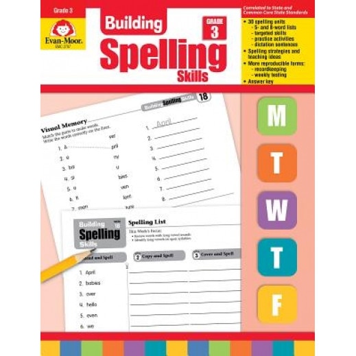 Building Spelling Skills, Grade 3, Jo Ellen Moore, Evan-Moor Educational Publishing