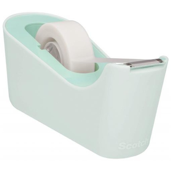 Banda adeziva, 3M SCOTCH, Distribuitor, C18, Verde menta