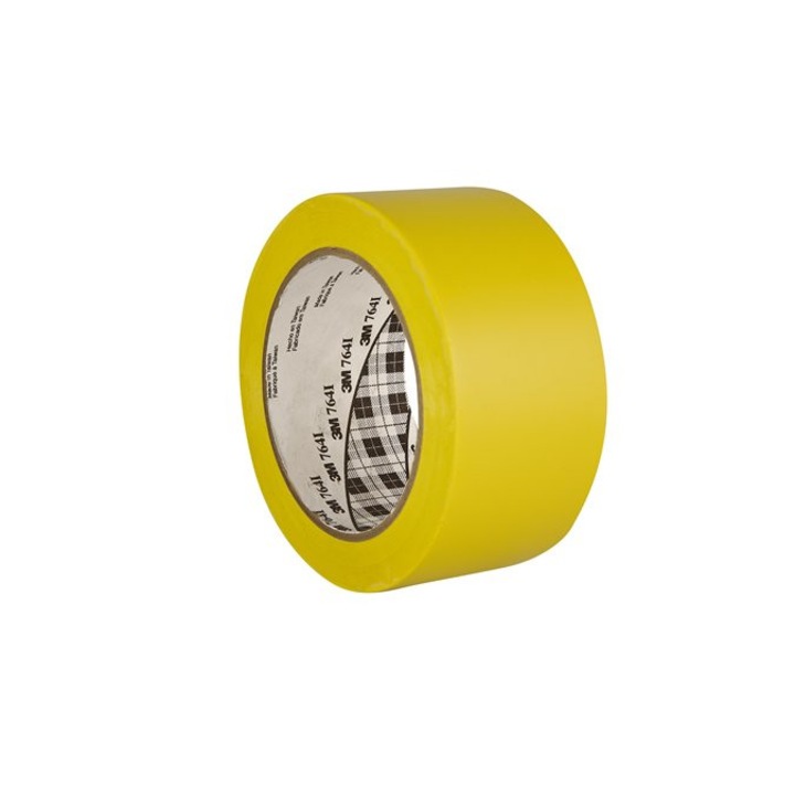 Индустриална маркираща лента 3M, 50mm x 33m, жълта