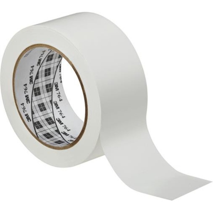 Индустриална маркираща лента 3M, 50mm x 33m, бяла