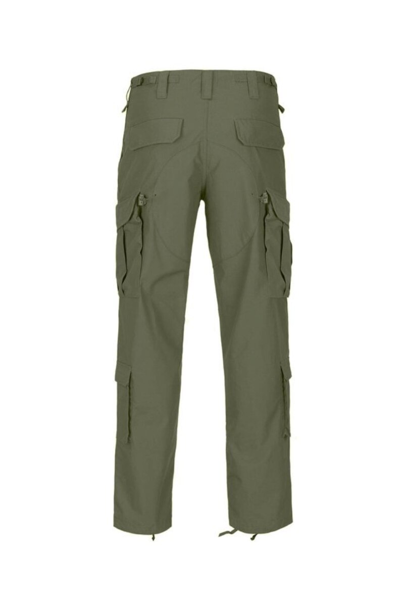 Helikon-Tex Greyman Pantaloni Tattici DuraCanvas Uomo Bushcraft Taiga Green