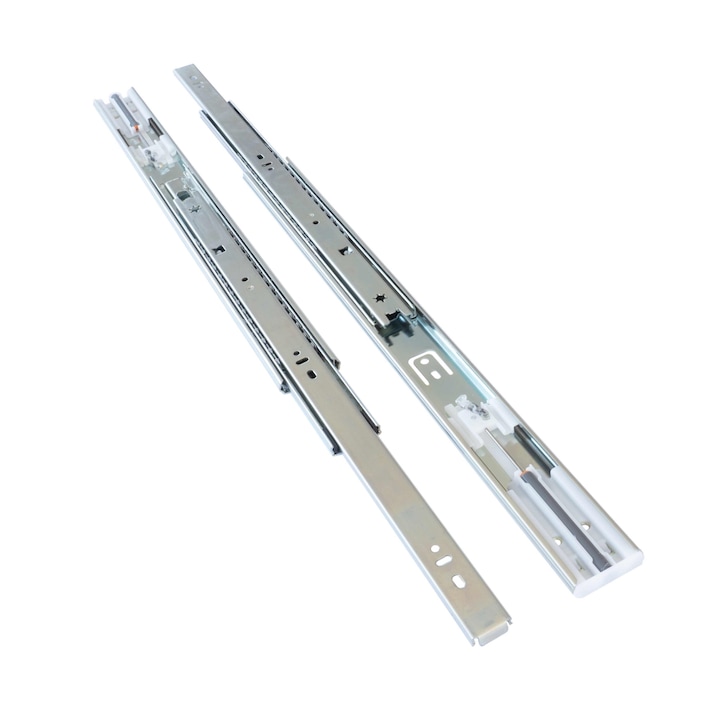 Set glisiere IFL cu bile si amortizare pentru 1 sertar, extensie totala, H45 mm, L300 mm