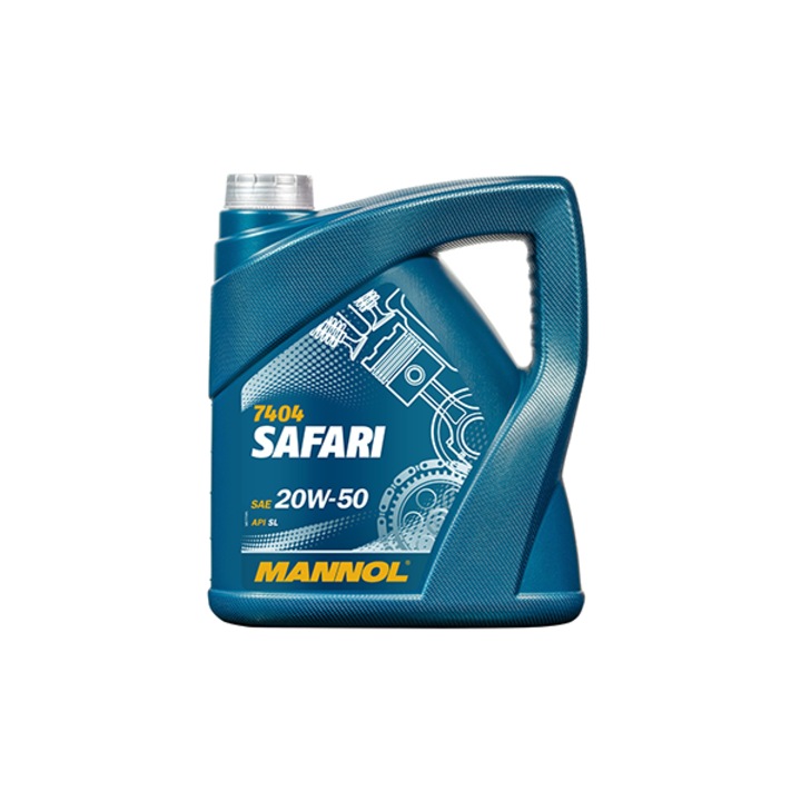 Ulei motor MANNOL SAFARI 20W50, 4L
