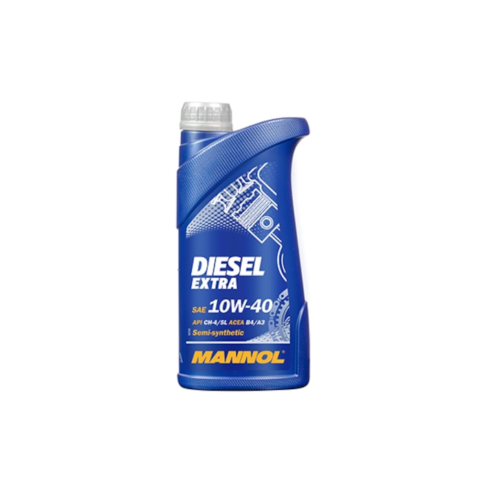 Ulei motor Mannol Diesel Extra, 10W40, Sintetic, 1L