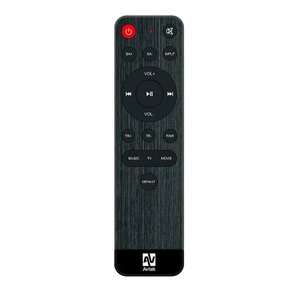 Soundbar Avtek 2.1, MicroJack 3.5 mm, 60W (36W + 2x12W), Bluetooth, Negru