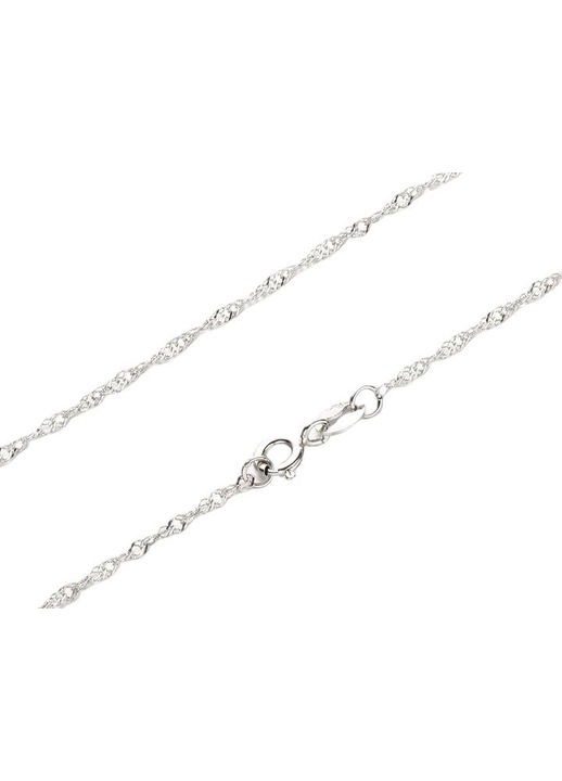 Lant dama, Argint, 50 cm, Argintiu