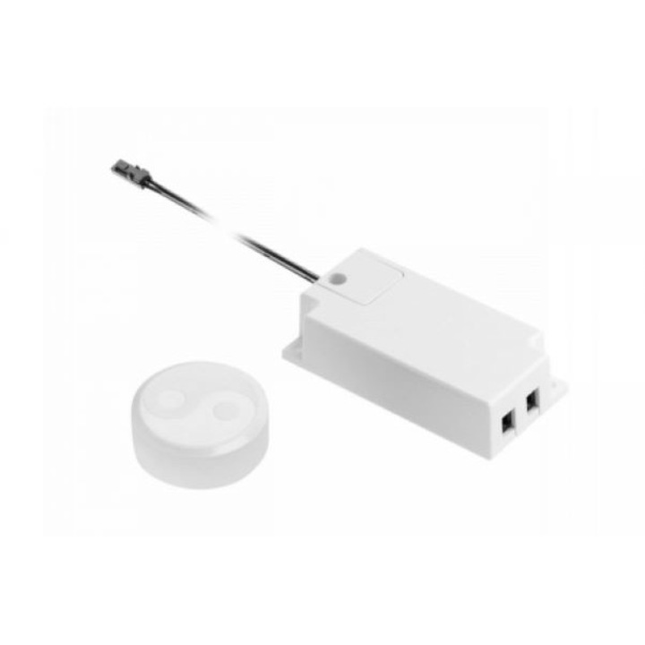 Intrerupator cu touch pentru banda led, conexiune wireless, alb mat