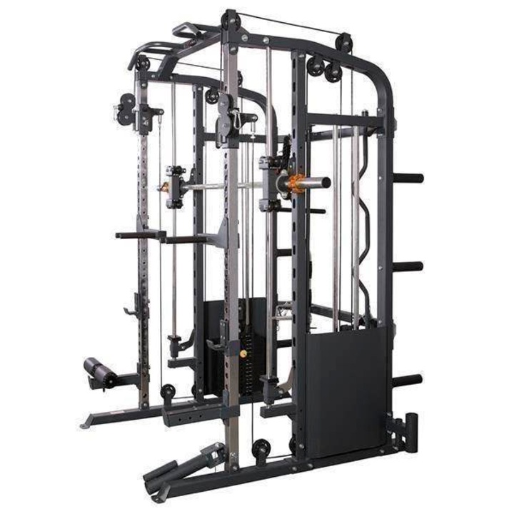 Мултифункционален фитнес уред Hms, Steel, Black