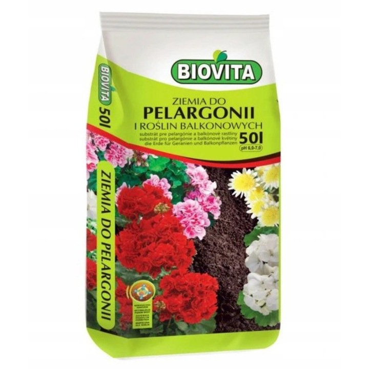Pamant pentru flori, Biovita, 50L