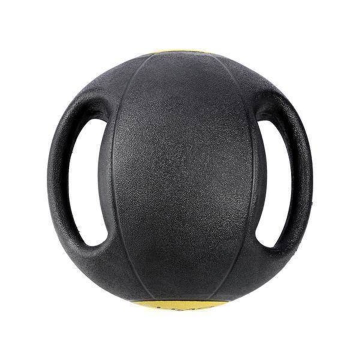 Медицинска топка HMS, 22,5 см, 3 кг, гумена, черна