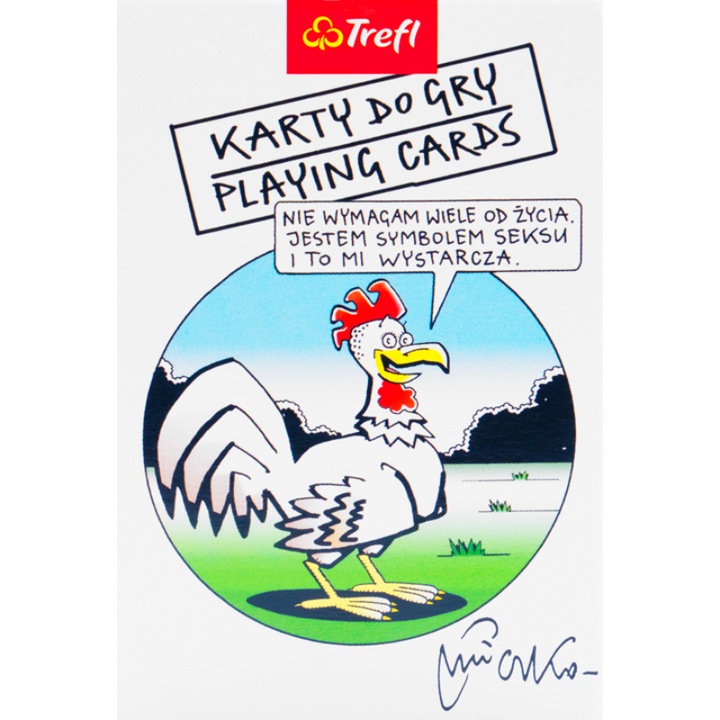 Kártyajáték, Trefl, Műanyag