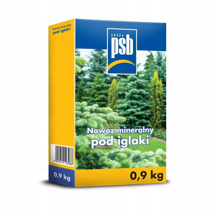 Tavaszi ásványi műtrágya tűlevelűeknek, Psb, 0,9 kg