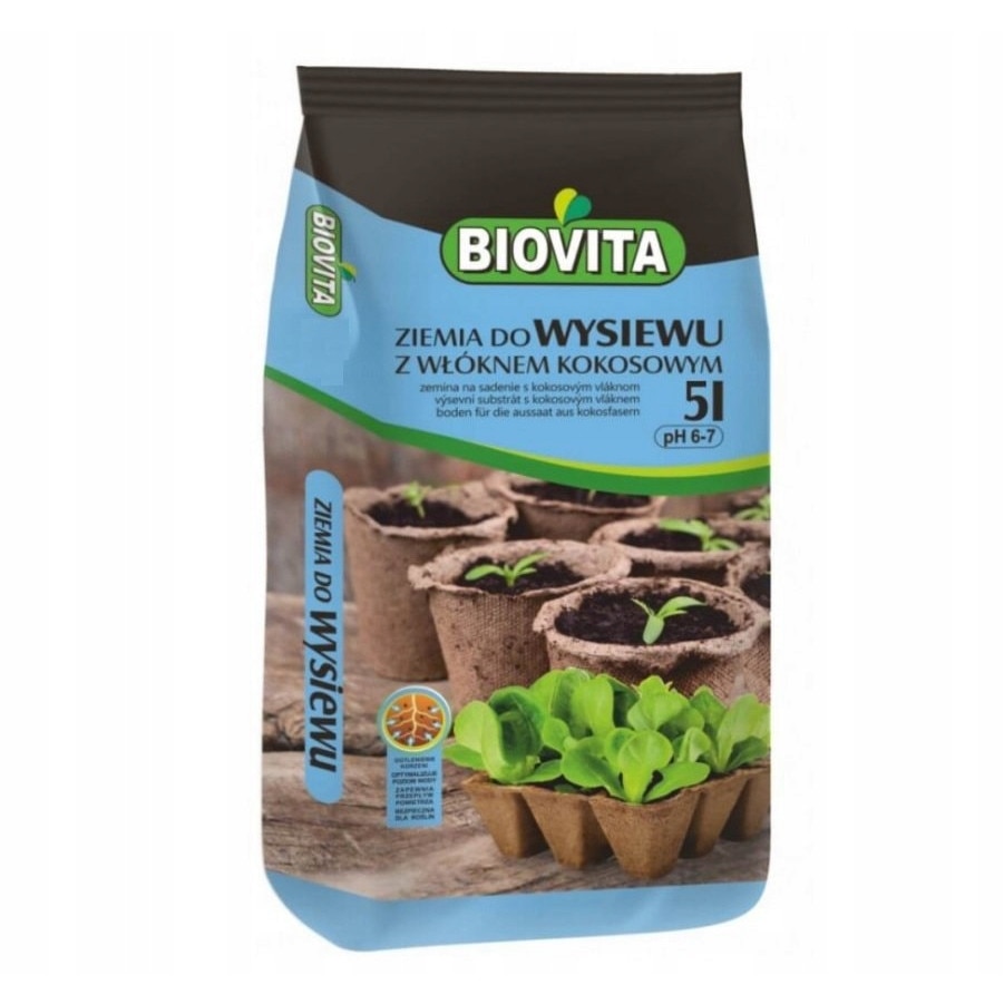 Почвен субстрат за посев, Biovita, 5л - eMAG.bg
