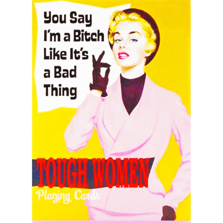 Carti de joc cu femei puternice, Piatnik, Plastic
