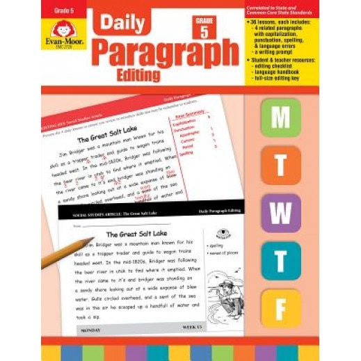Daily Paragraph Editing, Grade 5, Lisa Vitarisi Mathews