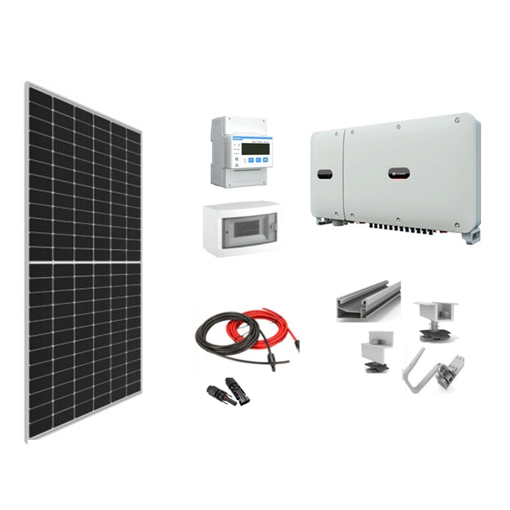Sistem Kit Fotovoltaic On-Grid 50 KW Trifazat Huawei Canadian