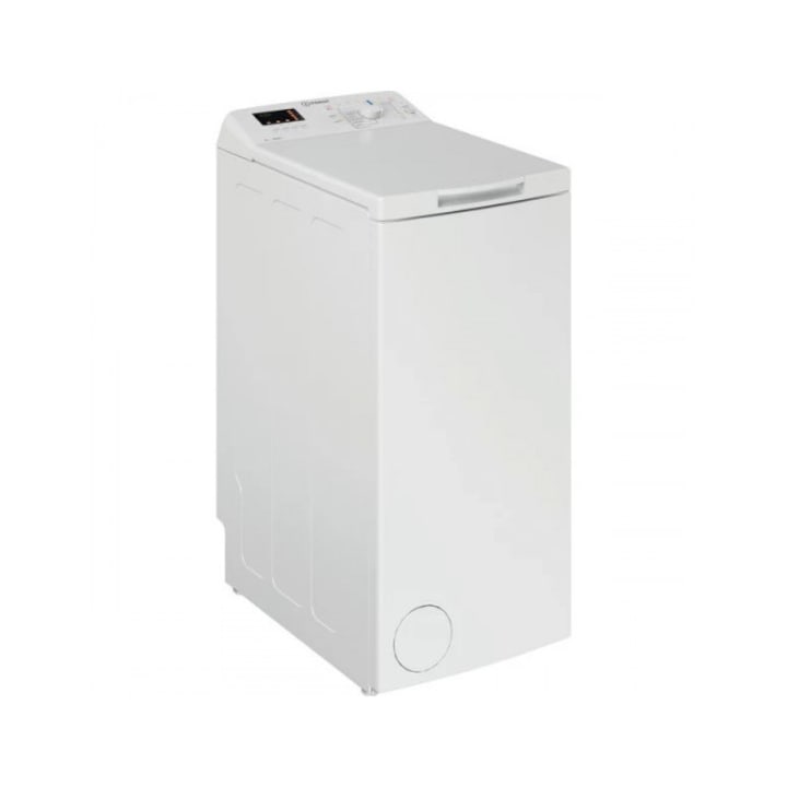 Masina de Spalat Rufe Verticala INDESIT BTW S60400 PL/N, 6 kg, 1000 rpm, Clasa C, Alb