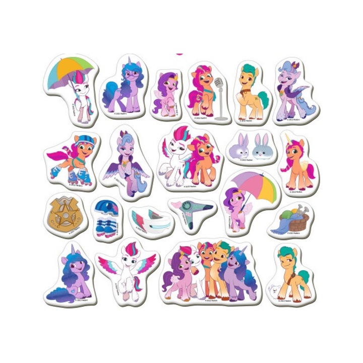 Комплект магнити за деца Magdum My Little Pony 21 части Многоцветни