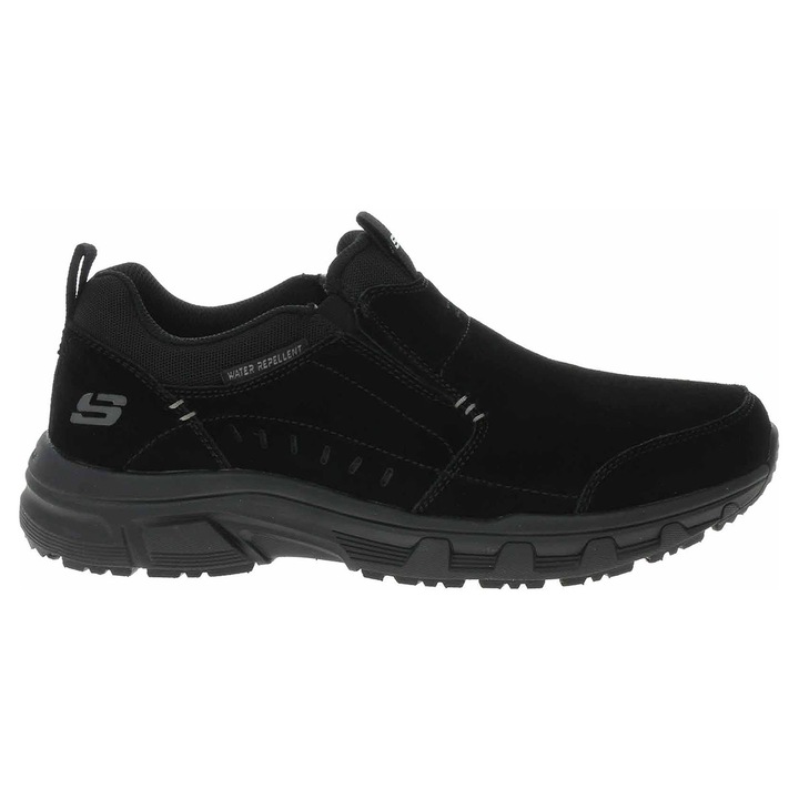 Pantofi sport, barbati, Skechers Oak Canyon - Rydock, piele suede, negru, Negru