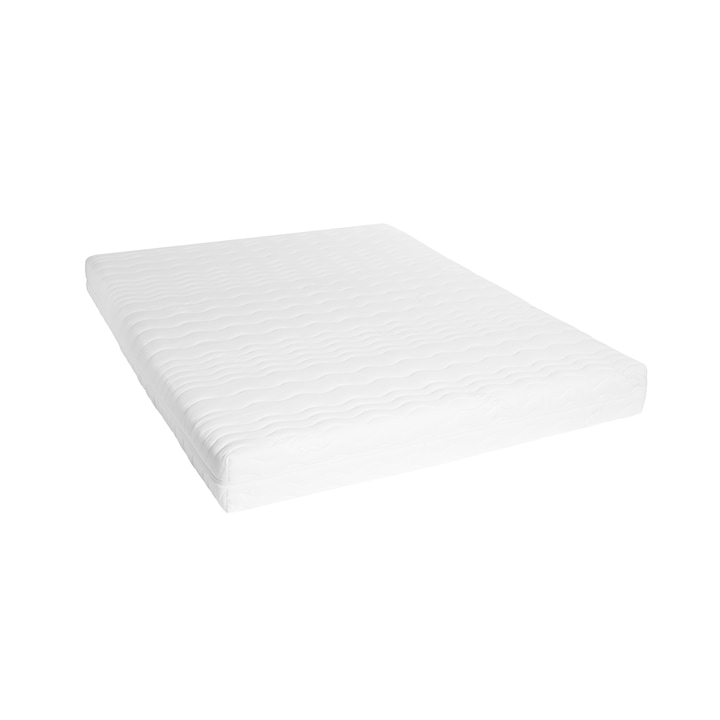 RuFo matrac, 180x200x12, poliuretán hab, megfordítható, félkemény, levehető és mosható huzat