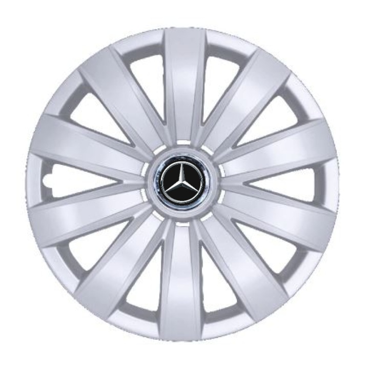 Set 4 Capace Roti Creative REY® R16, Potrivite Jantelor de 16 inch, Pentru Mercedes-Benz, Model 421