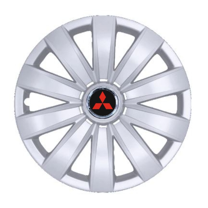 Set 4 Capace Roti Creative REY® R16, Potrivite Jantelor de 16 inch, Pentru Mitsubishi, Model 421