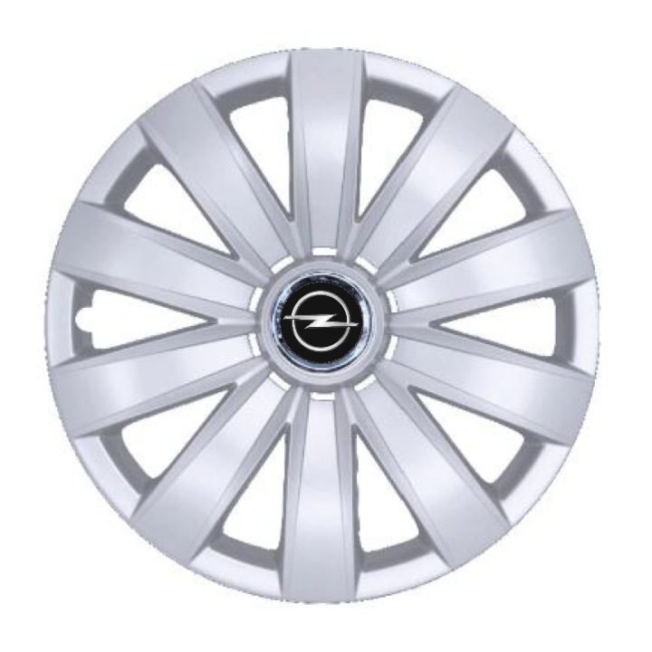 Set 4 Capace Roti Creative REY® R14, Potrivite Jantelor de 14 inch, Pentru Opel, Model 226