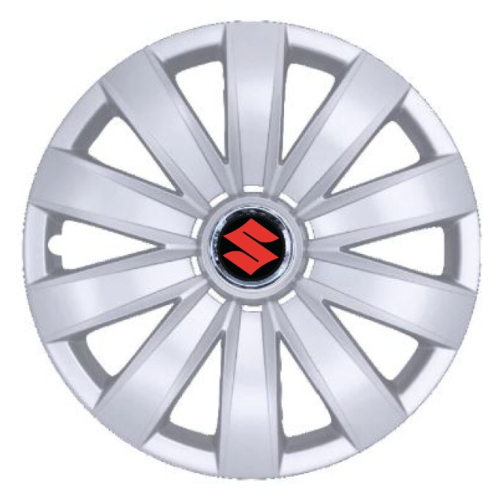 Set 4 Capace Roti Creative REY® R14, Potrivite Jantelor de 14 inch, Pentru Suzuki, Model 226