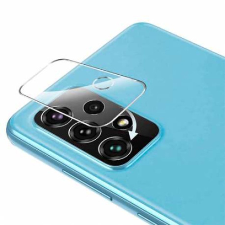 Протектор от безопасно стъкло, За камера Samsung Galaxy A33 5G, Прозрачен