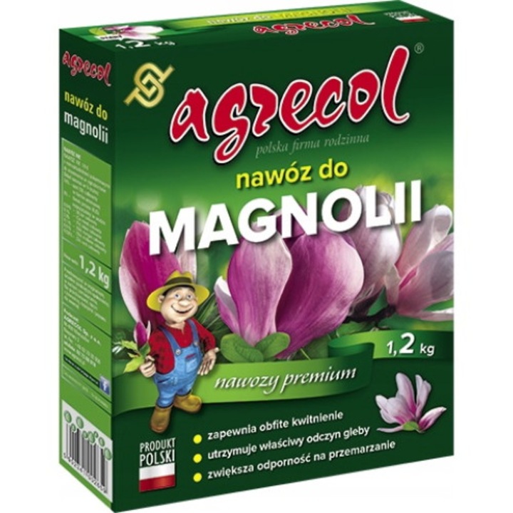 Magnólia műtrágya, Agrecol, 1,2 kg