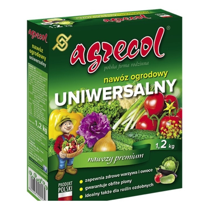 Ingrasamant universal pentru legume si fructe, Agrecol, 1.2 kg