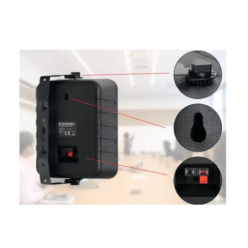 Set 2 Boxe Studio Pasive 10W, McGrey, Negre