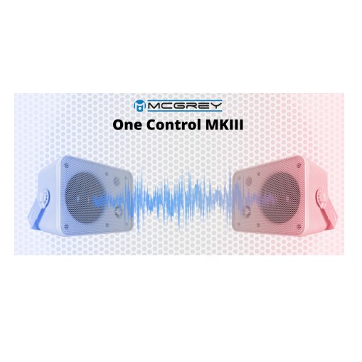 Set 2 Boxe Studio Pasive 10W, McGrey, Albe