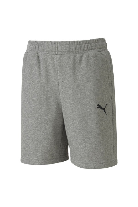 Puma, Pantaloni scurti cu logo pentru fotbal Team Goal 23, Gri melange