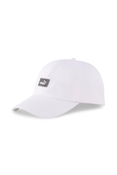Puma, Sapca unisex ajustabila, de bumbac, Alb optic