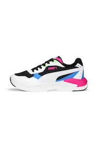 Puma, Roma Amor pöttyös sneaker, Fekete/Rózsaszín/Fehér, 4 - eMAG.hu