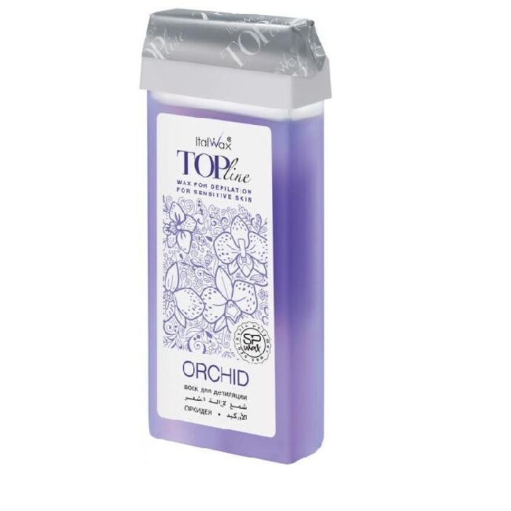 Top Line Italwax gél szőrtelenítő viasz orchideákkal, 100 ml-es patron