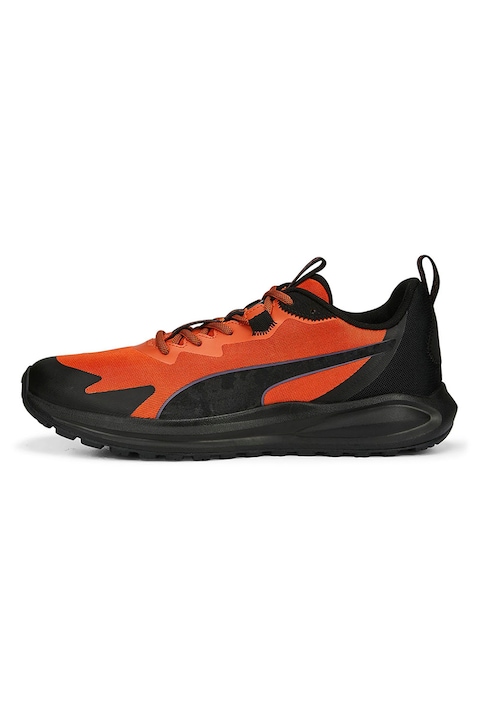Puma, Обувки за бягане Twitch Runner Trail Summee, Изгорен портокал/Черен