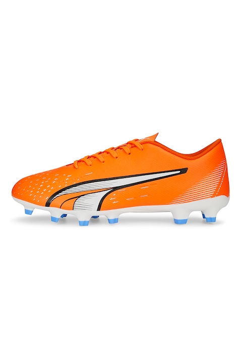 Puma, Pantofi cu detalii contrastante pentru fotbal Ultra Play, Portocaliu