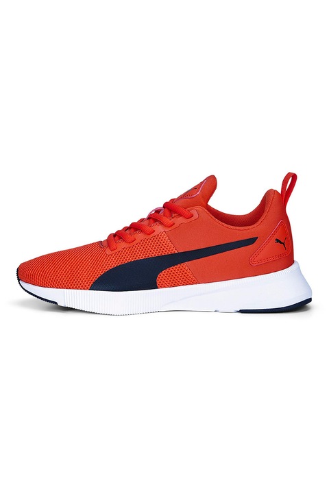 Puma, Омекотени обувки Flyer Runner за бягане, Керемидено червено/Тъмносин