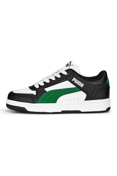Puma, Rebound Joy műbőr sneaker, Fehér/Fekete