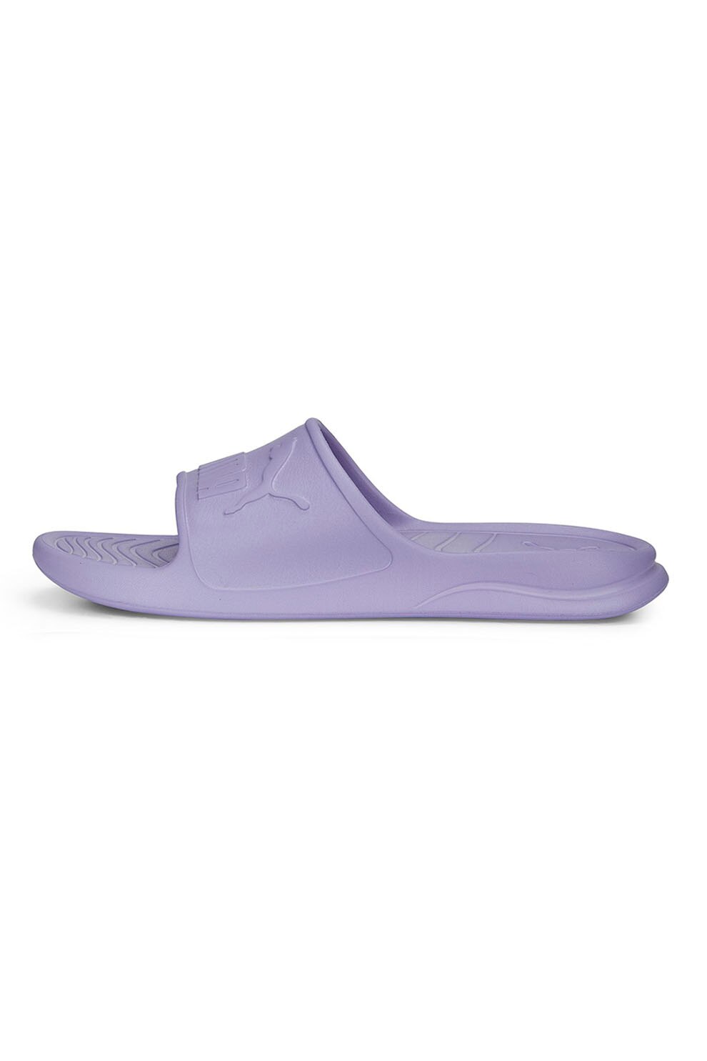 Puma, Papuci unisex cu logo in relief Popcat 20, Violet deschis, 5 ...
