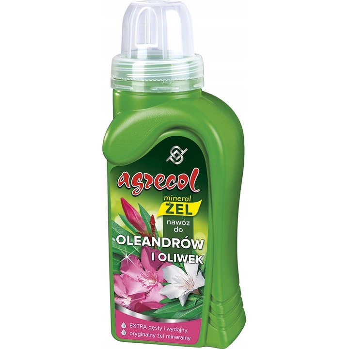 Ingrasamant mineral pentru oleandri si maslini, Agrecol, Gel, Cu nutrienti, 0.25L