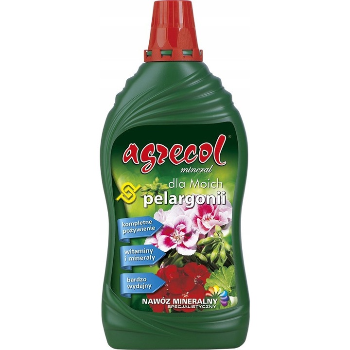 Ingrasamant mineral pentru muscate, Agrecol, Gel, Cu nutrienti, 1L