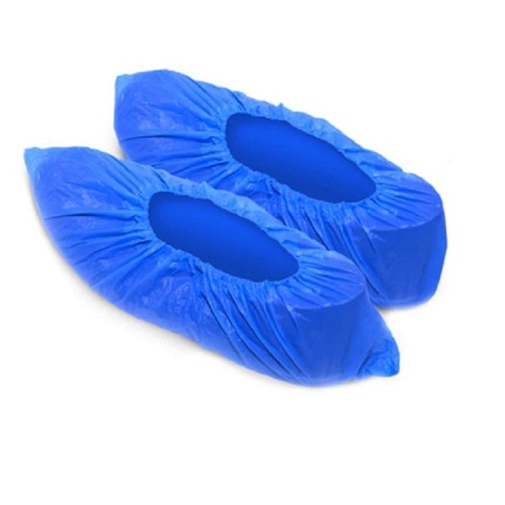 DR MAYER cipőhuzat készlet, 100 db, polietilén anyag, kék színű