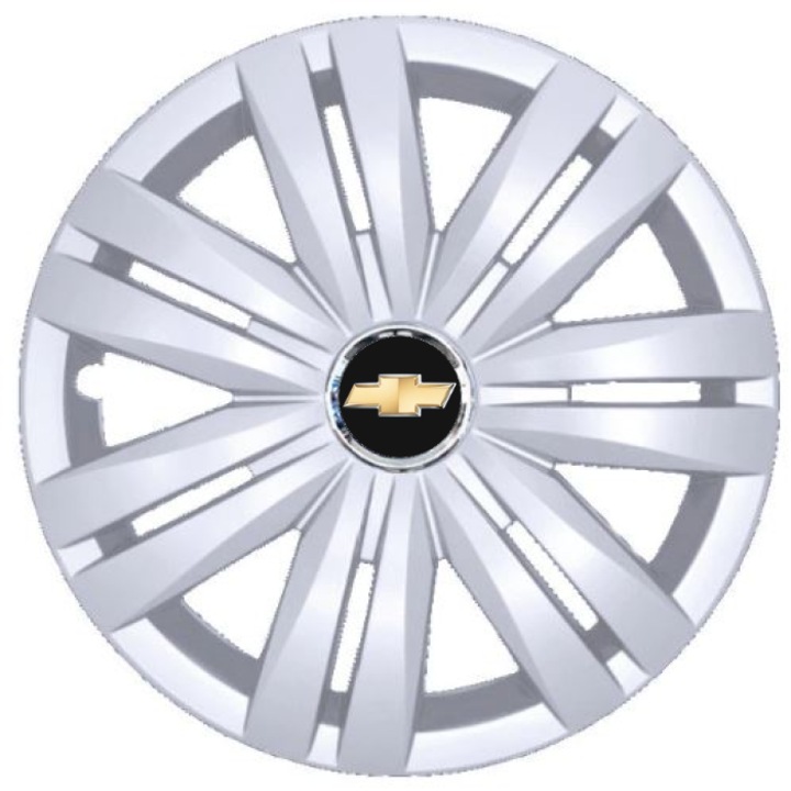 Set 4 Capace Roti Creative REY® R16, Potrivite Jantelor de 16 inch, Pentru Chevrolet, Model 427