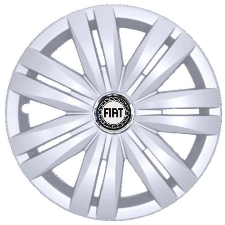 Set 4 Capace Roti Creative REY® R16, Potrivite Jantelor de 16 inch, Pentru Fiat, Model 427